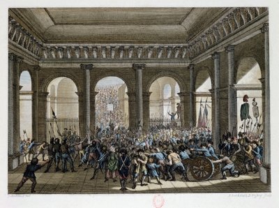 The Parisian People Invading the Tuileries by Jean Louis the Younger Prieur